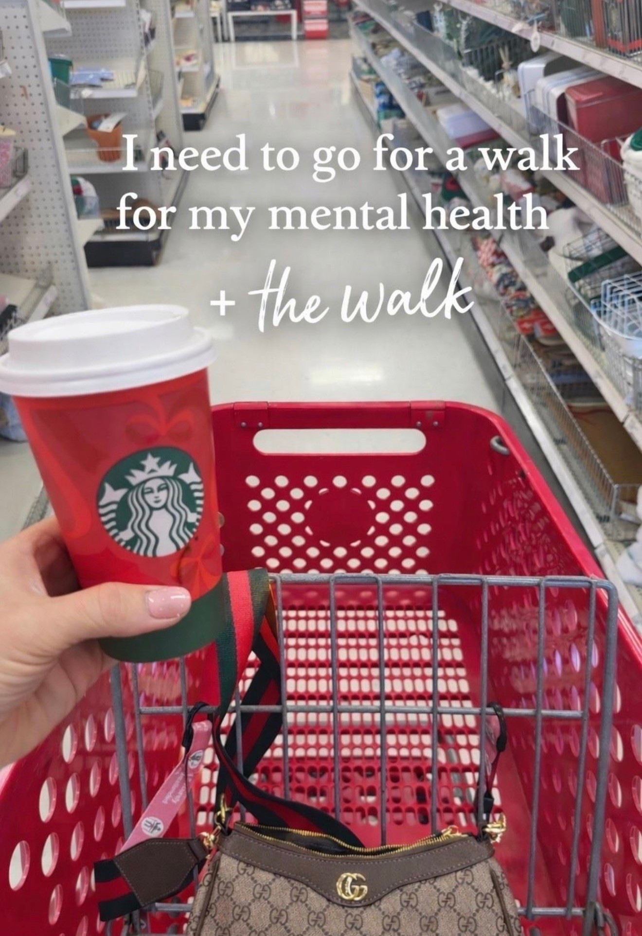 I told myself I just needed to get out of the house for a little mental health walk… somehow that walk always ends with a Target cart and a Starbucks in hand. 😂❤️

Please tell me I’m not the only one whose “therapy walk” accidentally takes them straight to the home décor aisle. One throw pillow, one candle, and suddenly life feels a little more manageable. ☕️🛒✨

If you know… you know. 💁🏼‍♀️