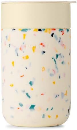 W&P WP-PMCL-TZCM Porter Travel Protective Silicone Sleeve, 16 Ounce Terrazzo Cream, Reusable Cup ... | Amazon (US)