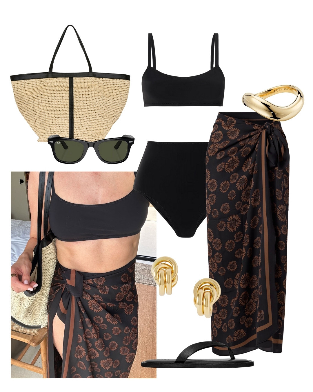 A bikini and a sarong are the perfect combo for a summer holiday beach day 

#LTKstyletip #LTKsummer #LTKswimwear