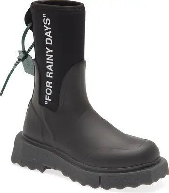 Sponge Sole Waterproof Rain Boot | Nordstrom
