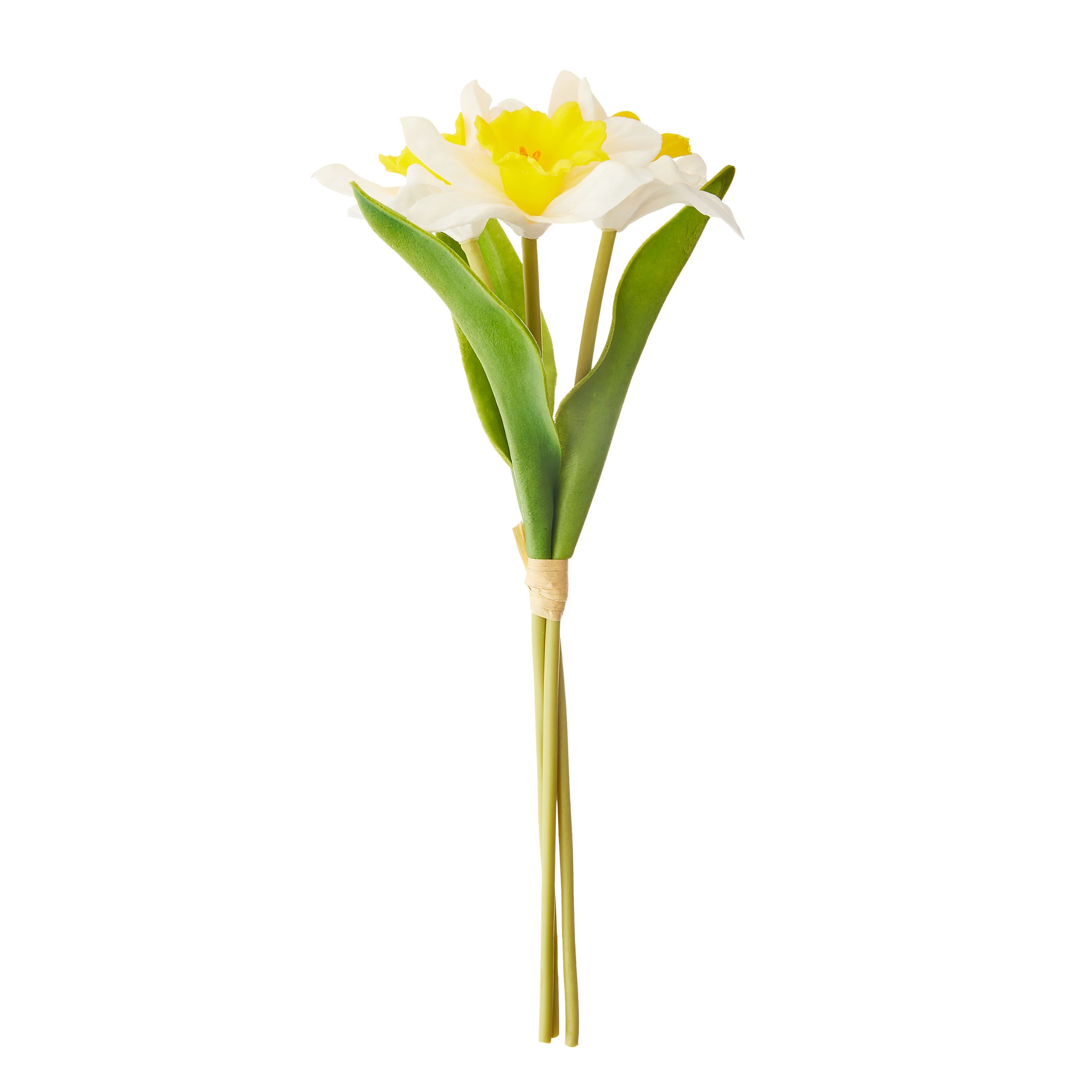 Easter Yellow & White Artificial Daffodil Decor, 12 in, by Way To Celebrate | Walmart (US)