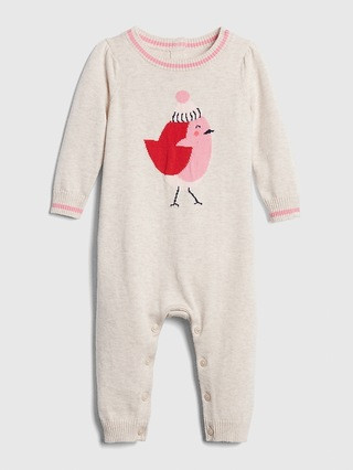 Bird Sweater One-Piece | Gap US
