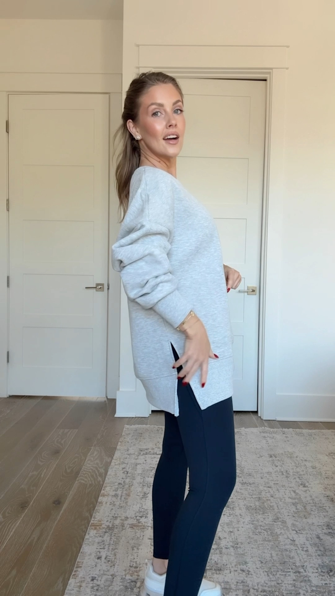 Small Amazon sports bra tank / XS leggings / Small sweatshirt 💙

#LTKActive #LTKFindsUnder50 #LTKfitnessgoals