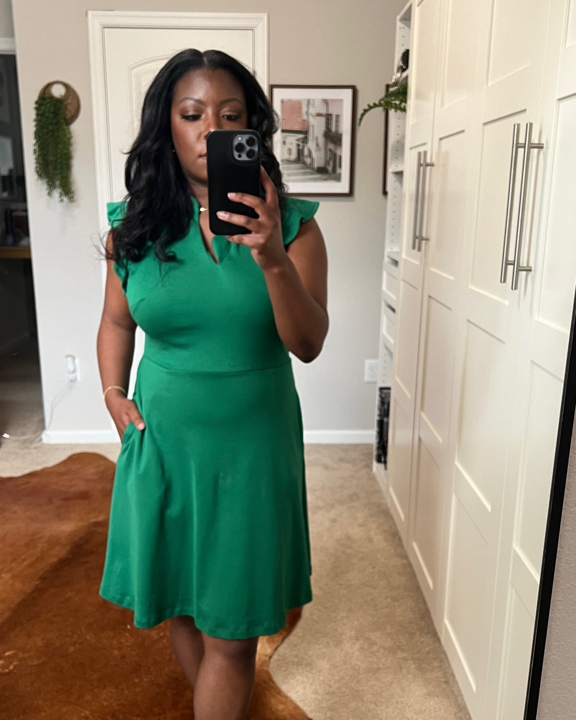 Wear to work green summer dress from #nyandcompany

#workwear #workoutfit #corporatestyle #officeoutfit #wfhdress #workwearstyle

#LTKworkwear #LTKbeauty #LTKunder50