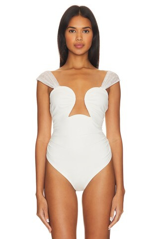 x REVOLVE Double Take Bodysuit in Ivory | Revolve Clothing (Global)