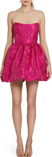 Amanda Uprichard Addison Sequin Brocade Bubble Hem Cocktail Dress | Nordstrom | Nordstrom