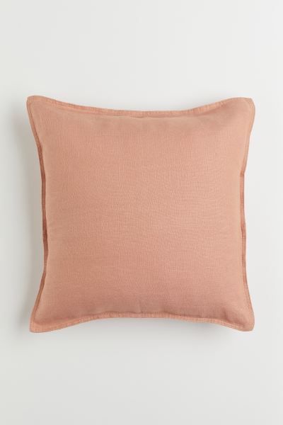 Washed Linen Cushion Cover | H&M (US + CA)