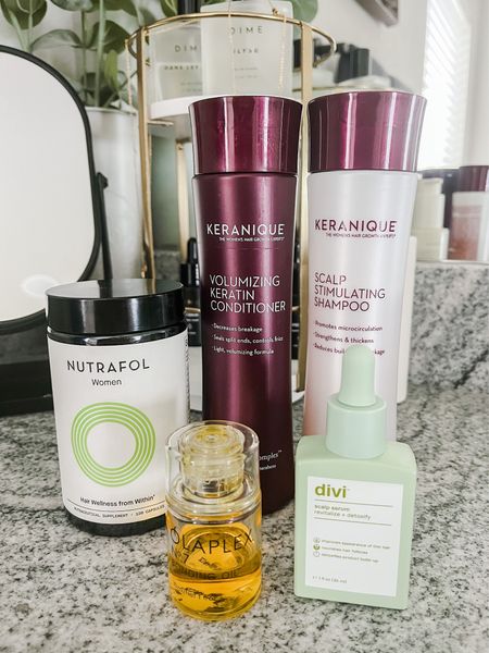 My current hair care routine to promote hair re-growth 

#LTKbeauty