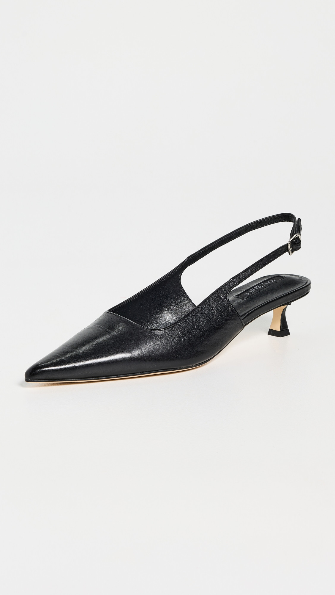Tony Bianco Crush Slingback Heels Black Vintage 5.5 | Shopbop