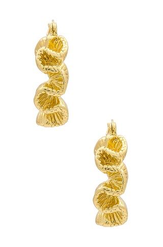 Amber Sceats x REVOLVE Wave Hoops in Gold from Revolve.com | Revolve Clothing (Global)