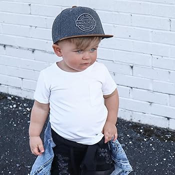 Toddler Baseball Hat - Infant Trucker Hats - Boy Outfit - Newborn Sun Hat - Baby Youth Snap Back ... | Amazon (US)