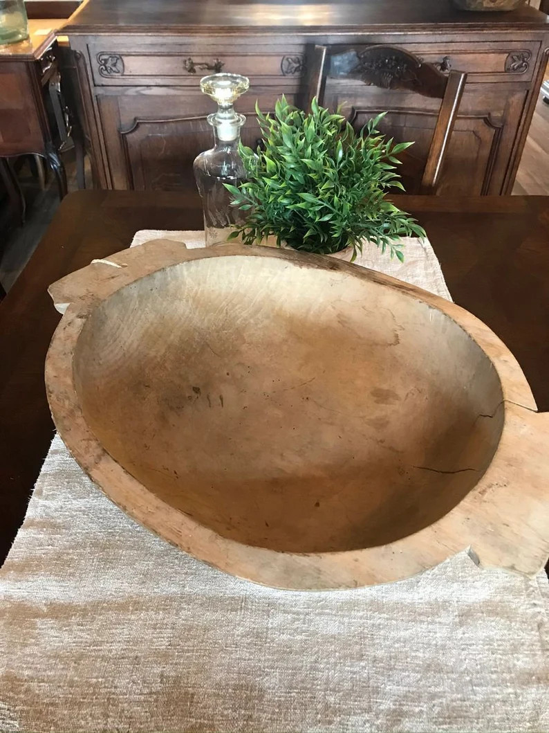 Light Hungarian Dough Bowl - Round | Etsy (US)