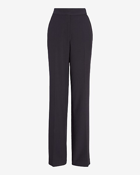 Super High Waisted Supersoft Twill Curvy Trouser Pant | Express
