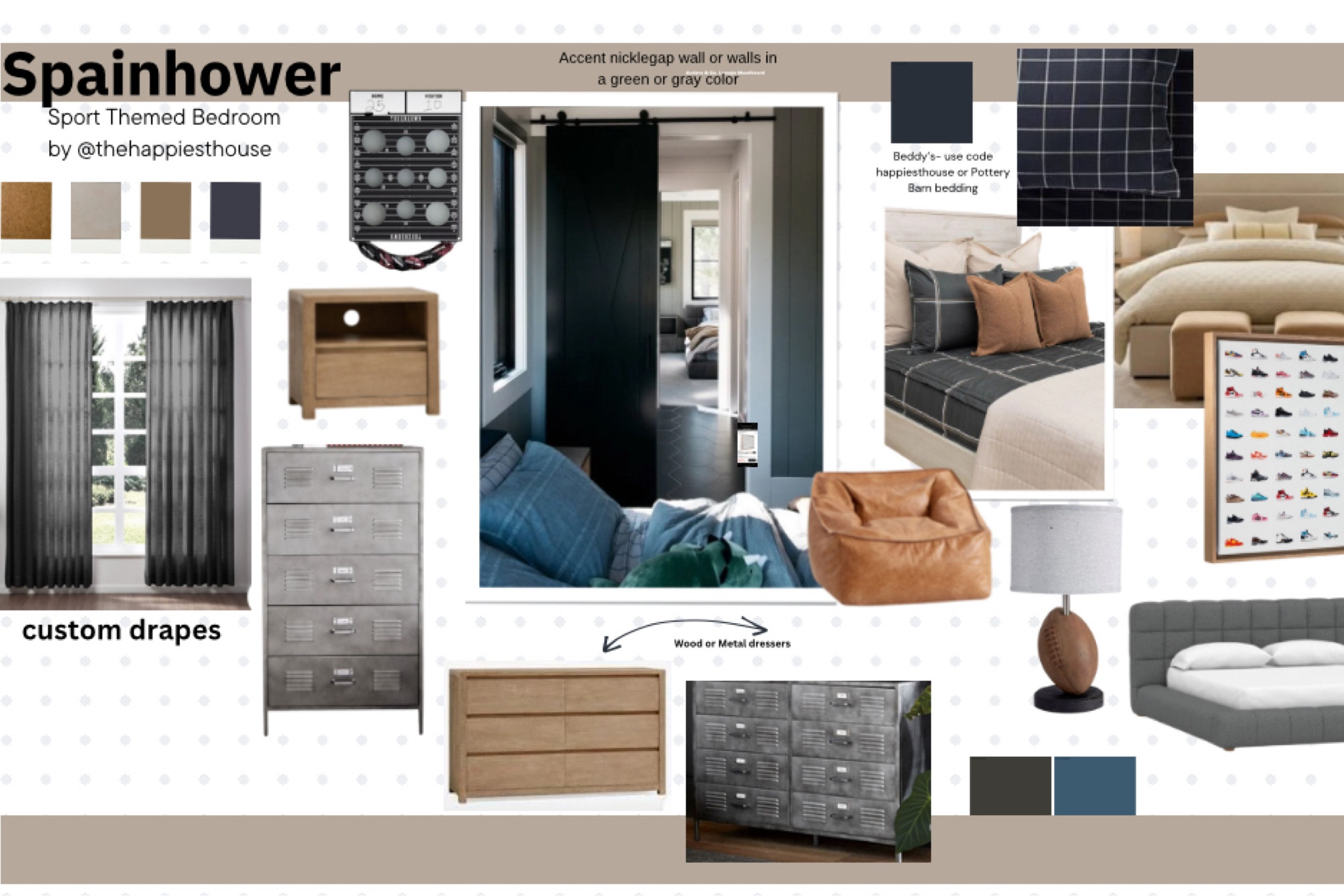 Everything linked in one place for a boys bedroom!!