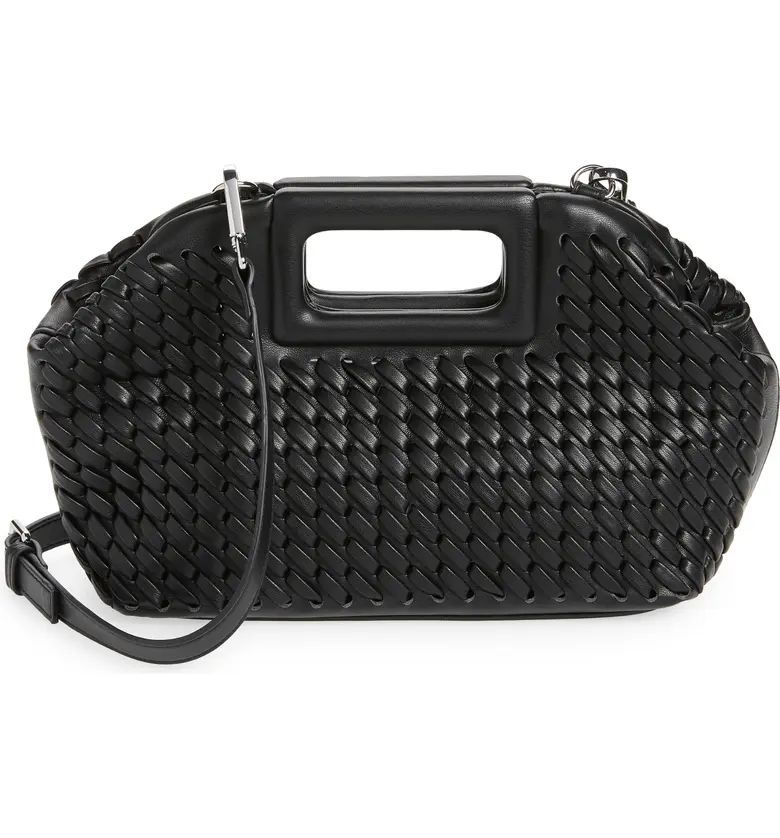 TOPSHOP Gracie Faux Leather Woven Shoulder Bag | Nordstrom | Nordstrom