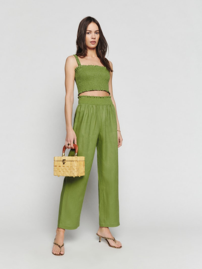 Vera Linen Two Piece | Reformation (Global)