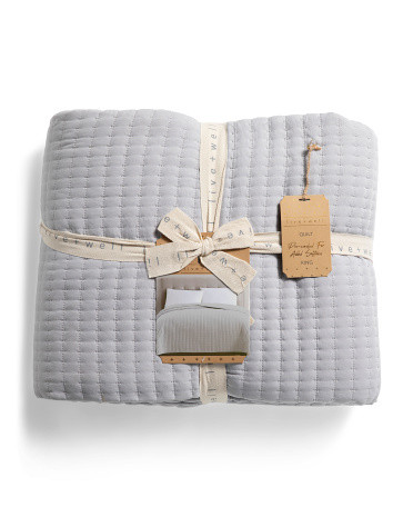 Channel Stitch Quilt | TJ Maxx