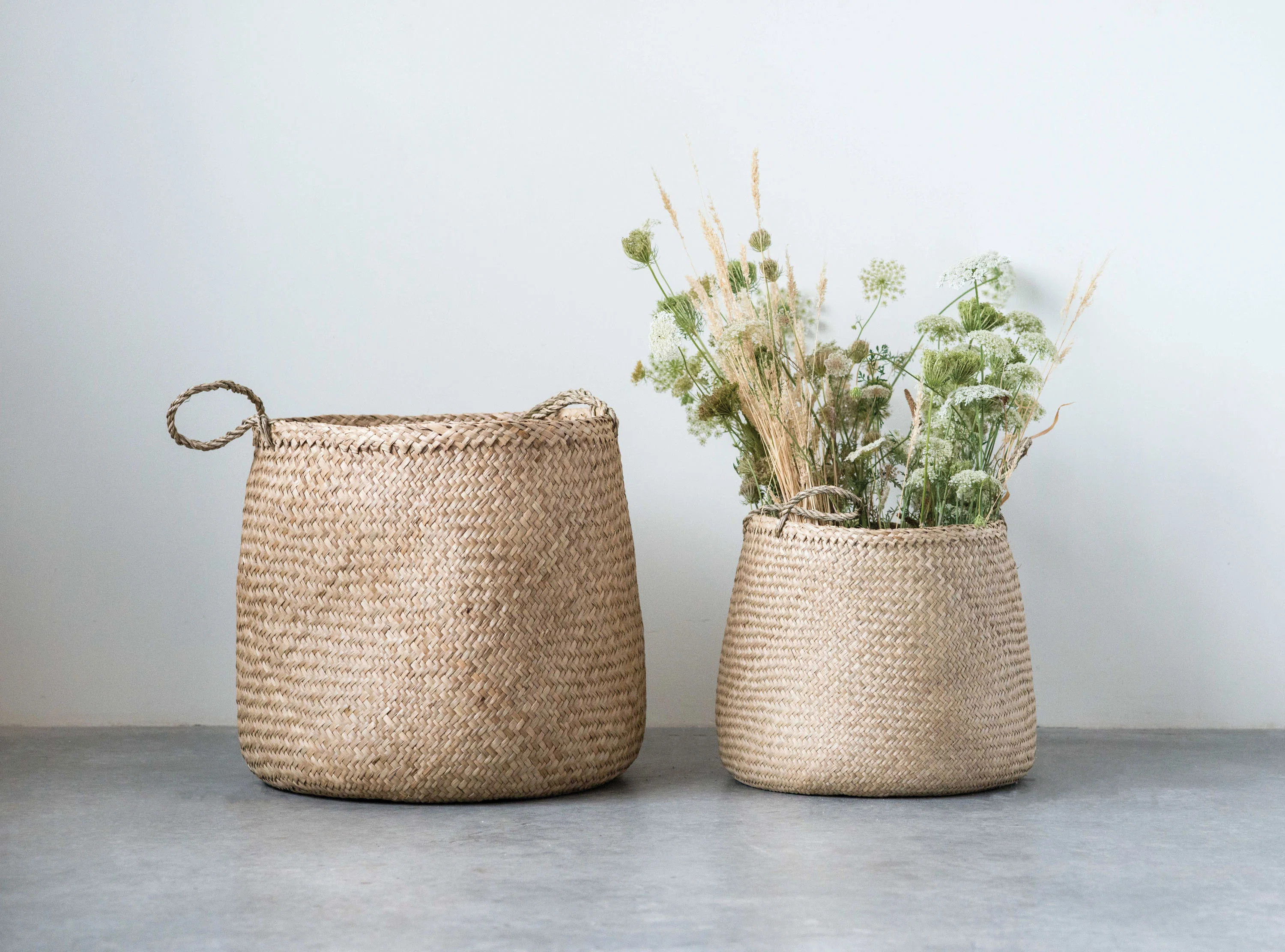 Sadia 2 Piece Seagrass Basket Set | Wayfair North America