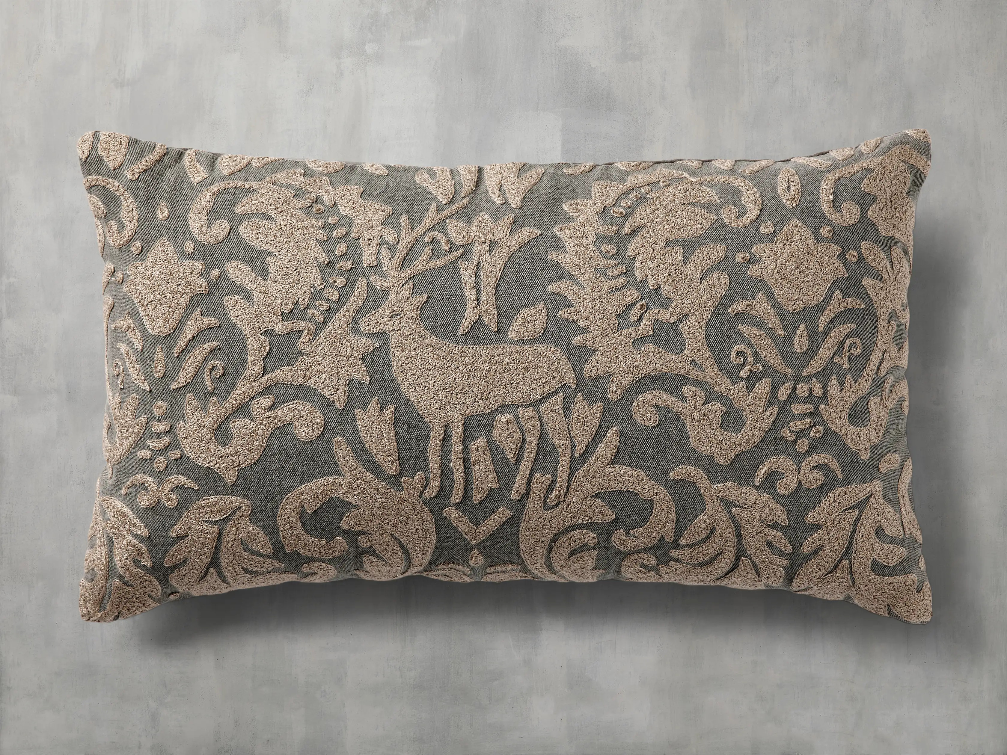 Woodland Lumbar Pillow | Arhaus