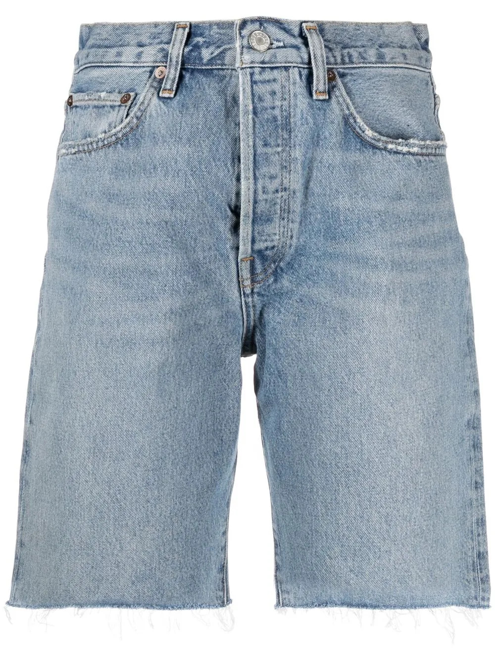 AGOLDE Ira mid-rise Denim Shorts - Farfetch | Farfetch Global