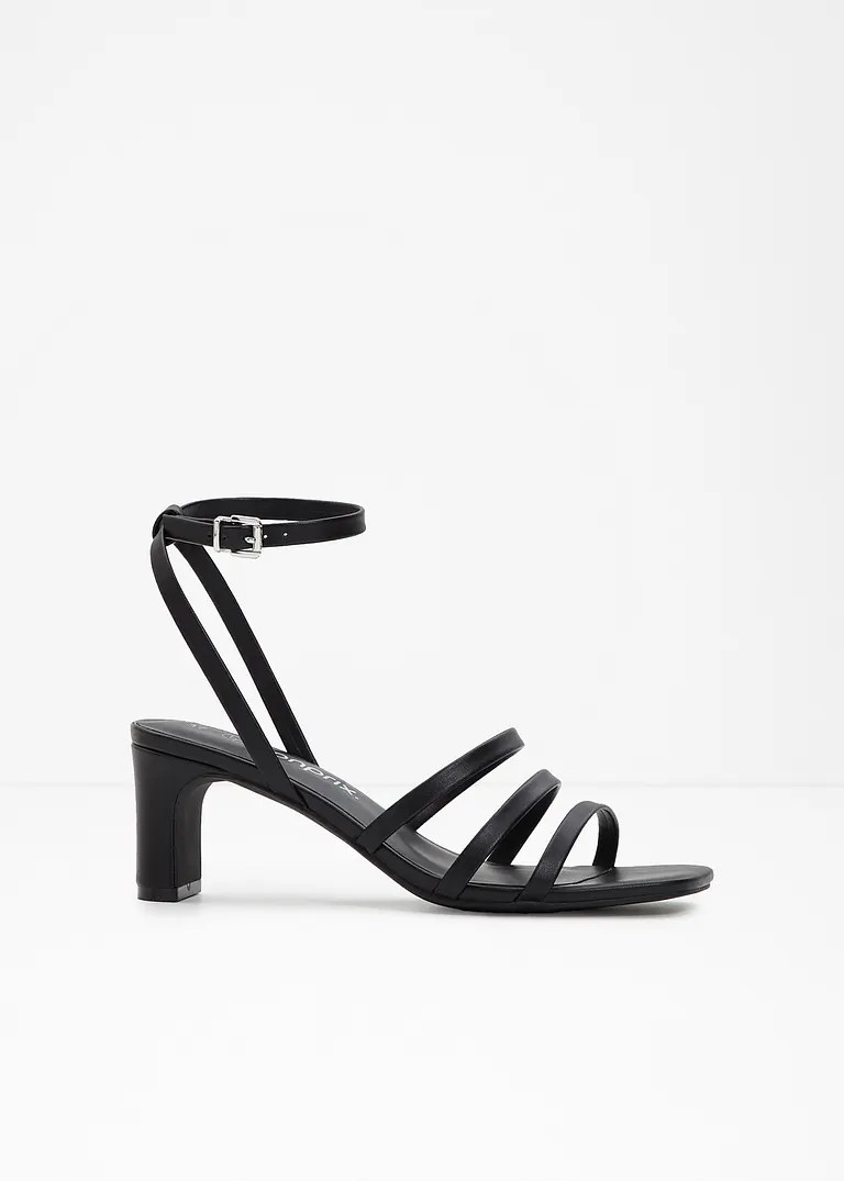 Riemchensandaletten mit schmalem Absatz | Bonprix DE