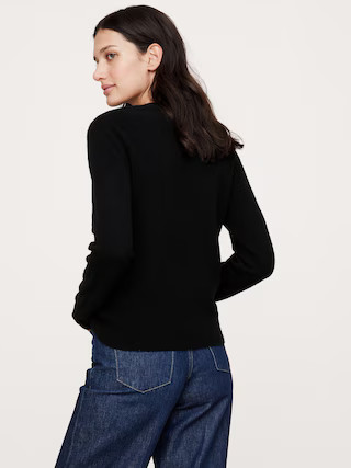Lightweight Cashmere Crew-Neck Sweater | Banana Republic (US)