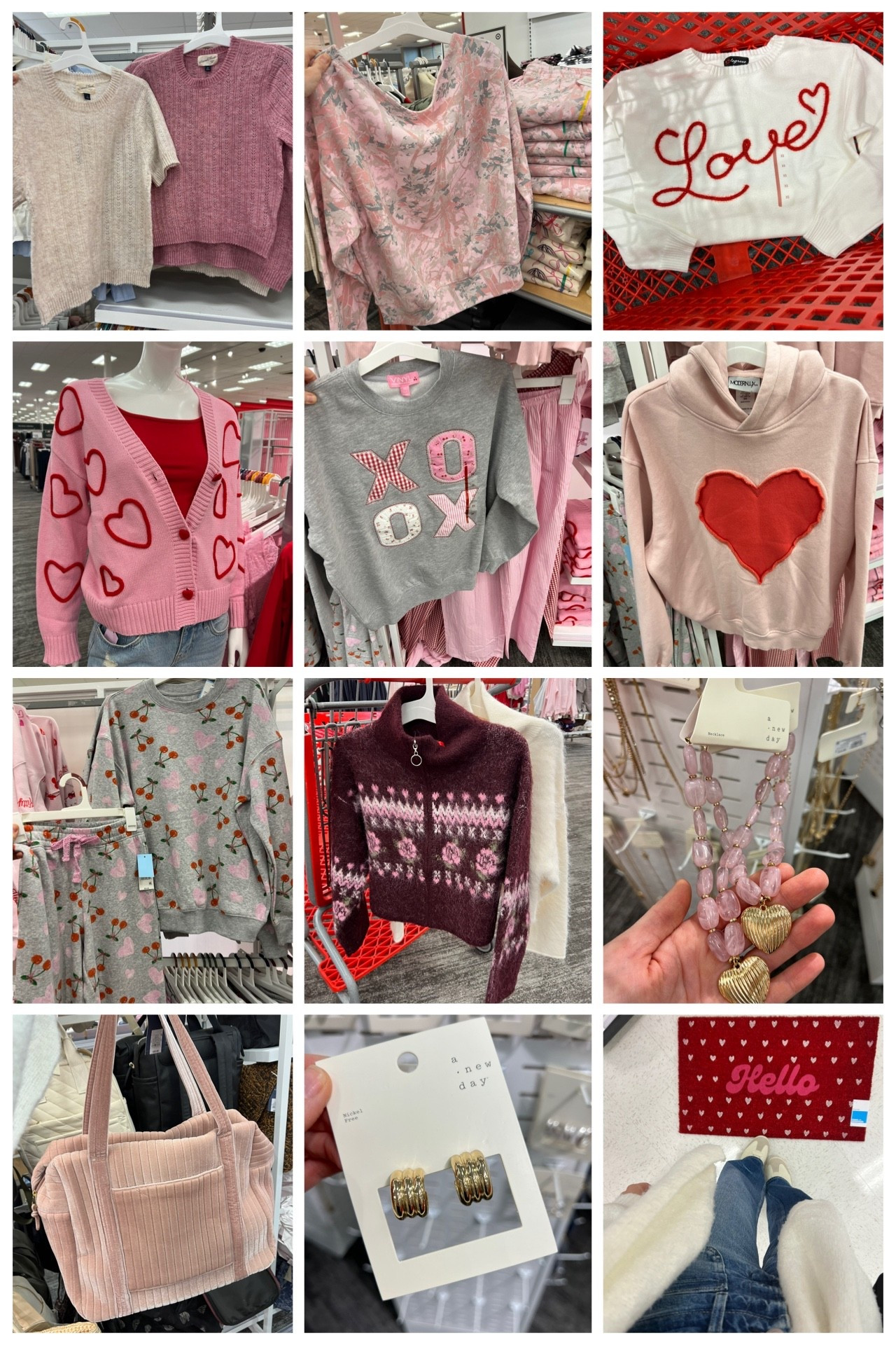 Target finds I’m loving! Lots of Valentine’s Day sweaters and decor! #targetstyle #targetfashion 

#LTKFindsUnder50 #LTKFindsUnder100