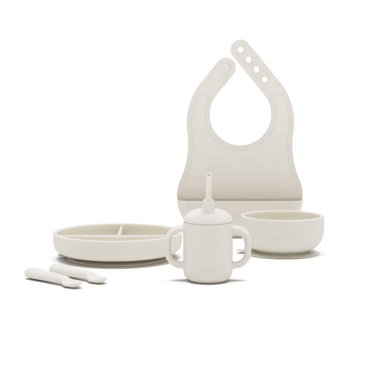 Lalo 6pc Silicone First Bites Full Kit Feeding Set | Target