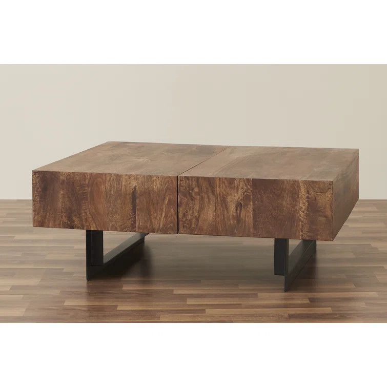 Murphy Solid Wood Storage Coffee Table | Wayfair North America
