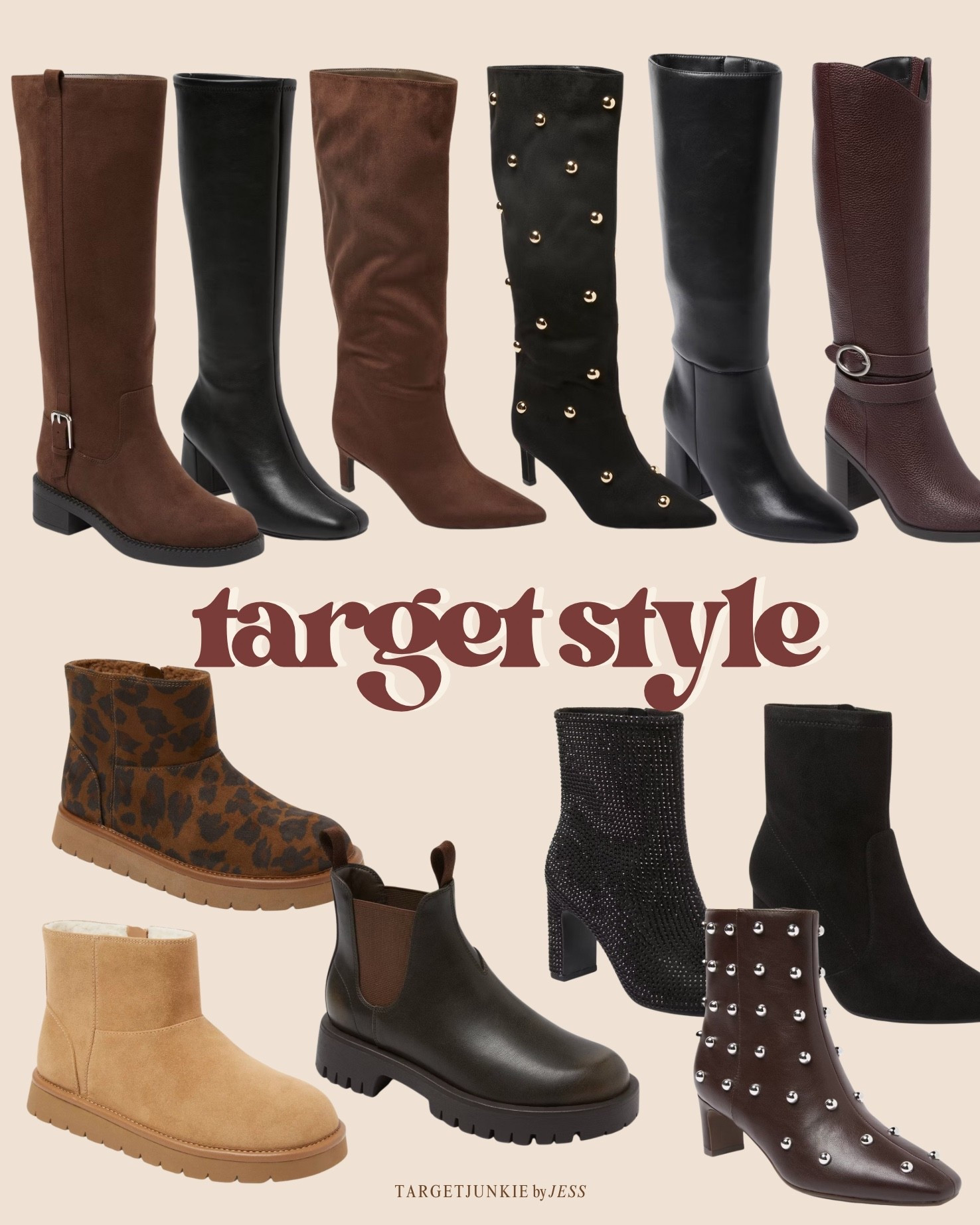 40% off fall boots from Target 

Target finds, Target style, knee high boots, Target fashion, trending at Target 

#LTKSaleAlert #LTKShoeCrush