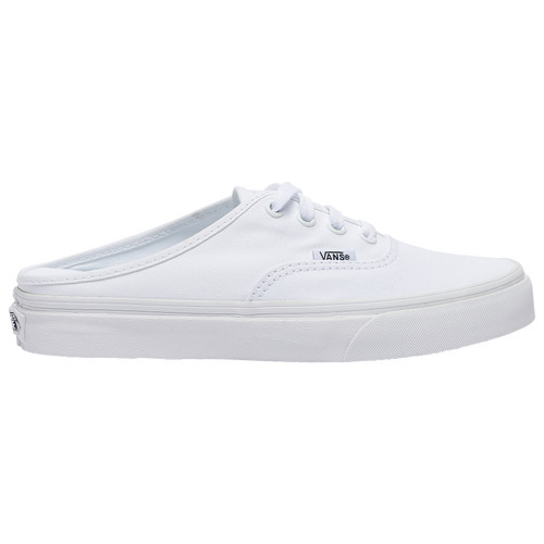Vans Womens Vans Authentic Mule - Womens Shoes White/White Size 09.0 | Foot Locker (US)