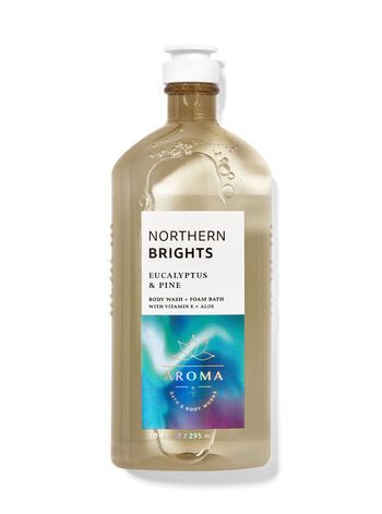 Aroma


Northern Brights: Eucalyptus Pine


Body Wash and Foam Bath | Bath & Body Works