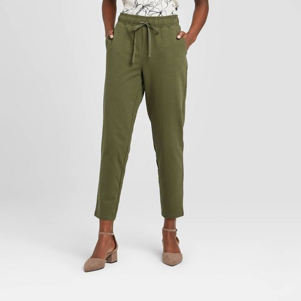 Women's Mid-Rise Ankle Length Jogger Pants - A New Day™ | Target