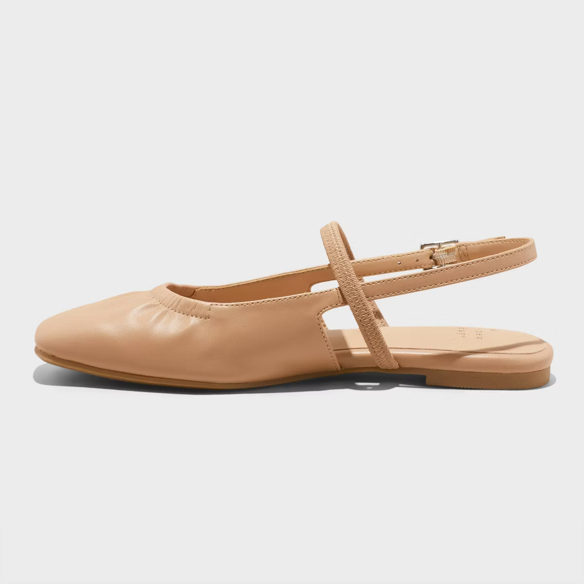 Women's Vada Slingback Scrunch Toe Flats - A New Day™ | Target