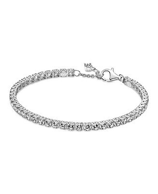 Pandora Cubic Zirconia Sparkling Tennis Bracelet - Macy's | Macy's