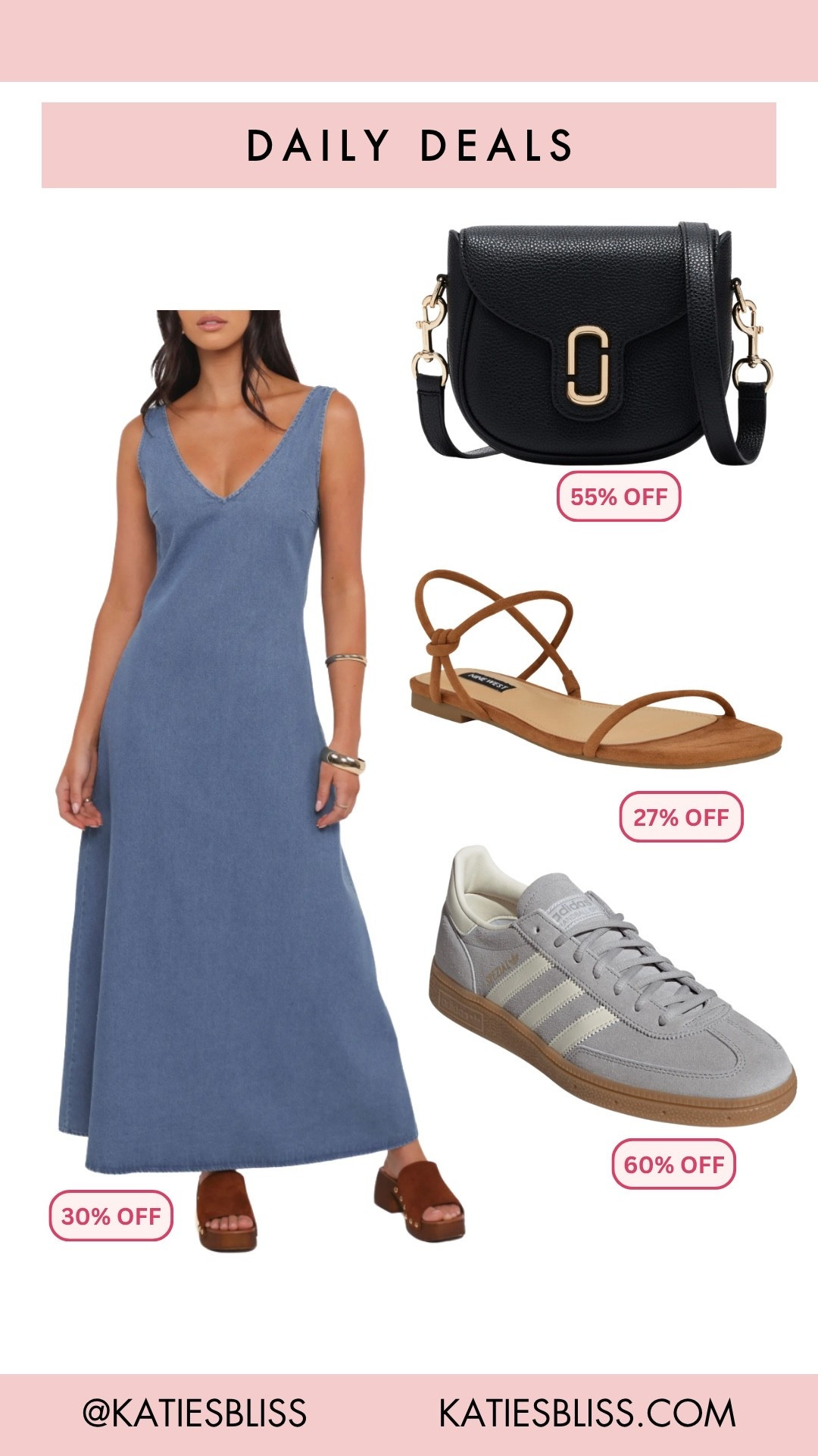 Daily deals ✨

Nordstrom. Sale. Deal. Markdown. Dress. Marc Jacob’s. Purse. Handbag. Sandals. Adidas. Sneakers. 



#LTKSaleAlert