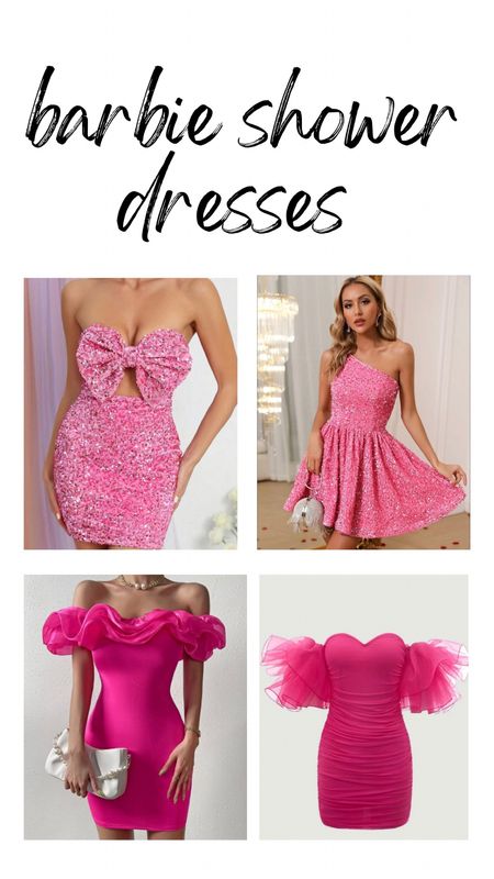 Barbie inspired dresses for my Barbie Brunch! #ltkbride