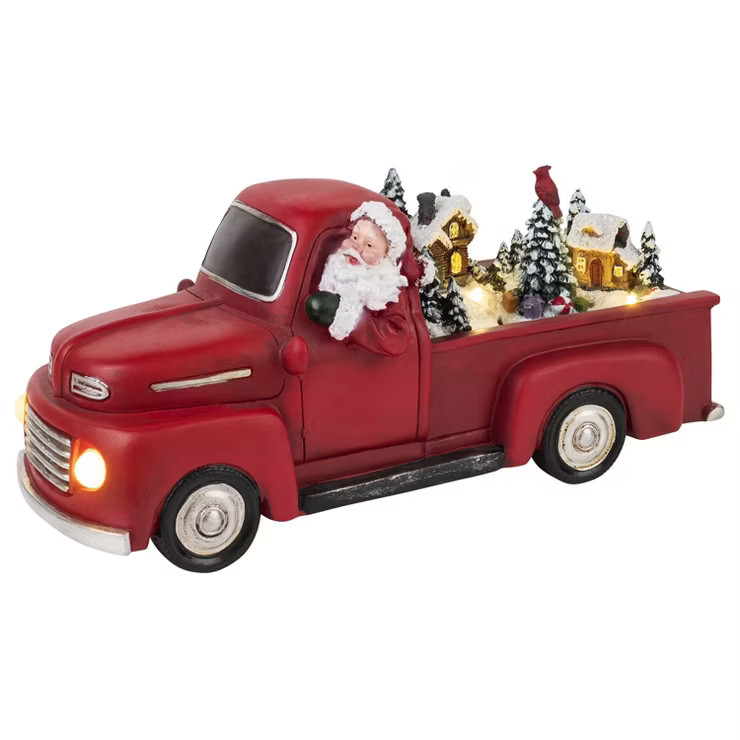 Mr. Christmas Animated LED Nostalgic Vintage Red Truck Musical Christmas Decoration - 10.5" - Whi... | Target