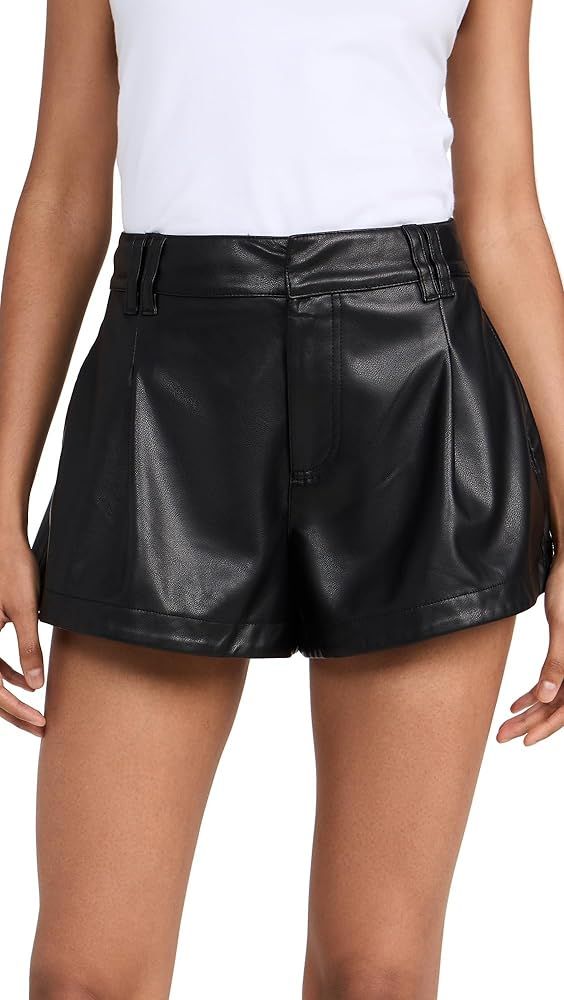 FP Movement Women's Free Reign Faux Leather Shorts | Amazon (US)