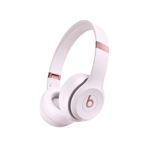 Beats Solo 4 - Wireless Bluetooth On-Ear Headphones, Apple & Android Compatible, Up to 50 Hours of Battery Life - Cloud Pink | Amazon (US)