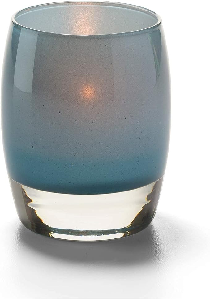 Hollowick Home Satin Linen Contour Glass Liquid Candle Holder 1 Pack, 1 Liquid Tealight Candle In... | Amazon (US)