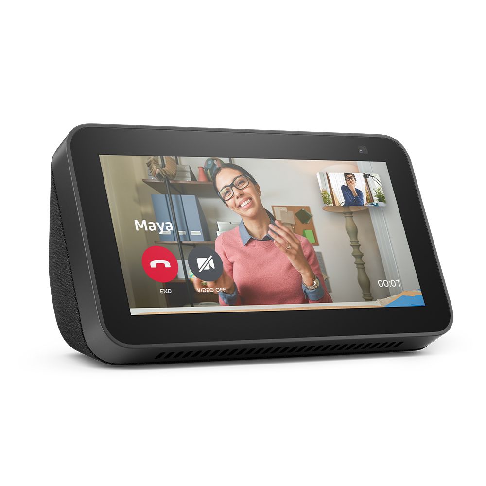 Echo Show 5 (2nd Gen, 2021 release) | Smart display with Alexa and 2 MP camera | Charcoal | Amazon (US)