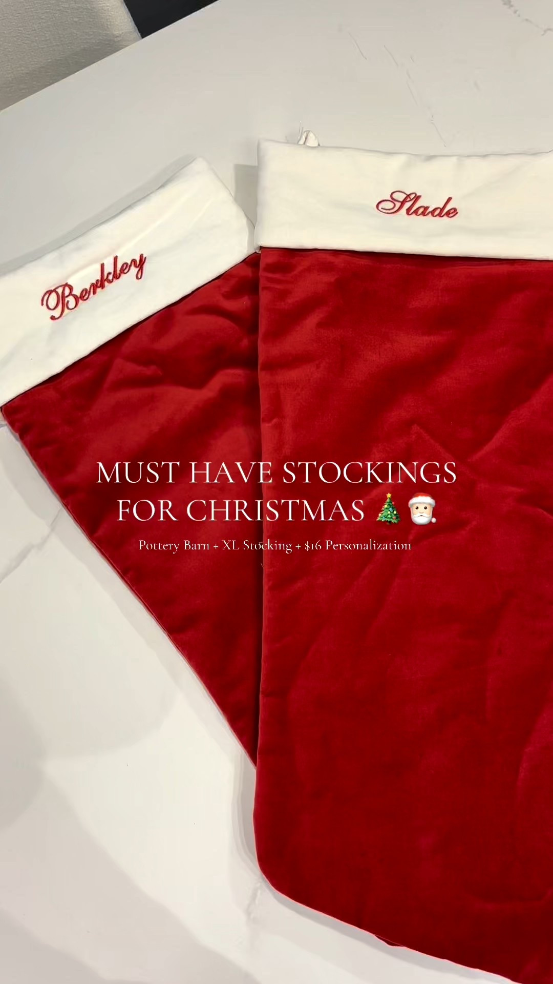 THESE. ARE. PERFECT. 🤩
I love a good stocking and these are just perfect. They aren’t kidding when they say XL so be prepared! I’m loving the classic red and white stocking with the classic personalization! Grab yours now so we can be twins! Happy Shopping💌

Also found on my ShopMy! @Lyfeofbirdie

https://shopmy.us/lyfeofbirdie