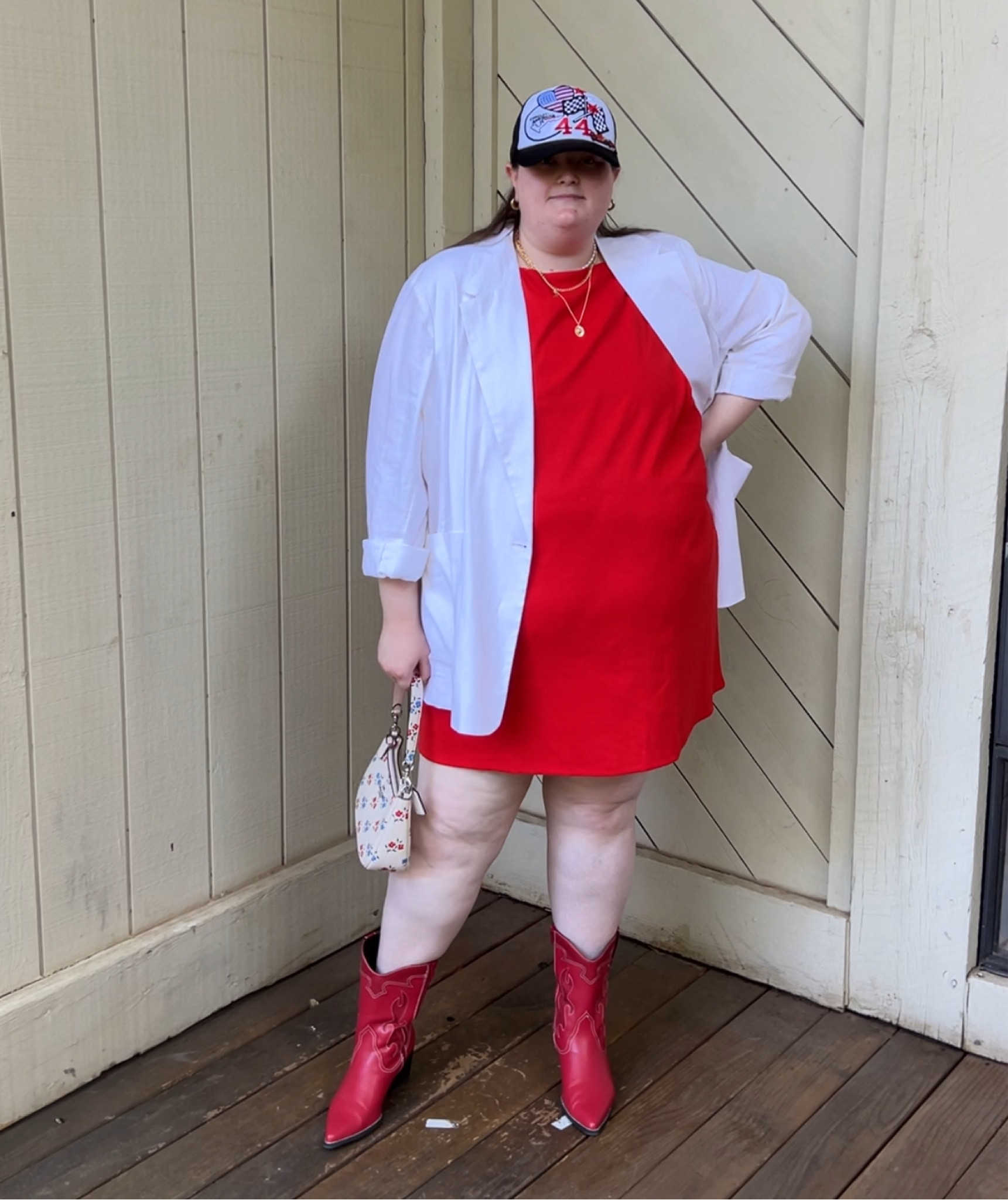 Just a little United States Grand Prix outfit idea for the upcoming F1 race in Austin! For Race Day of course, the outfit has to be inspired by FERRARI! 

#LTKFindsUnder100 #LTKStyleTip #LTKPlusSize