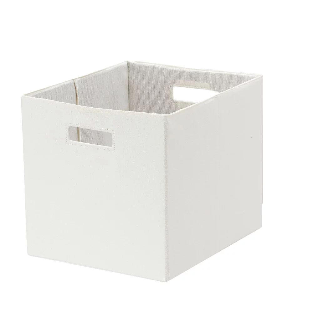 Better Homes & Gardens Fabric Cube Storage Bin (12.75" x 12.75") - Vanilla Dream 1 Piece - Walmar... | Walmart (US)