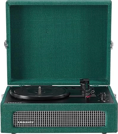 Crosley CR8017B-DA Voyager Vintage Portable Vinyl Record Player Turntable with Bluetooth in/Out a... | Amazon (US)