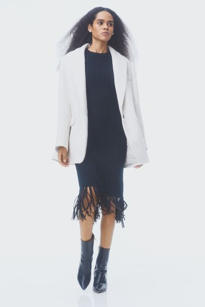Single-breasted twill blazer | H&M (US + CA)
