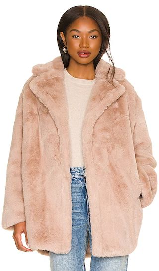 Plush Hour Jacket in Light Taupe | Revolve Clothing (Global)