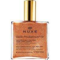 NUXE Huile Prodigieuse Golden Shimmer Multi Usage Dry Oil 50ml | BeautyExpert (US & CA)