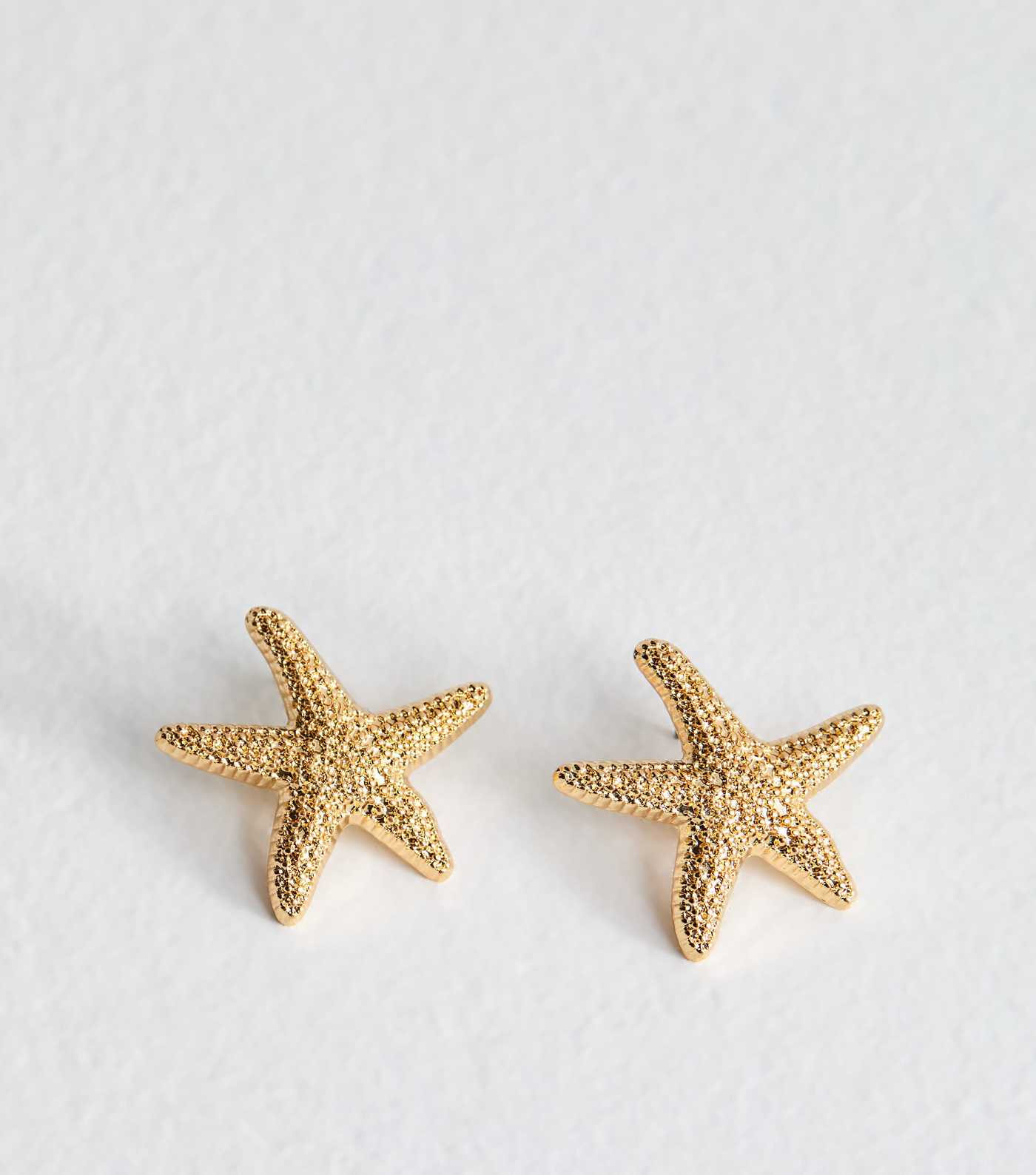 Gold Tone Starfish Stud Earrings | New Look | New Look (UK)